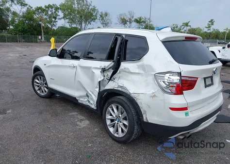 2017 BMW X3 Sdrive28I from USA, damaged, VIN 5UXWZ7C35H0X42399